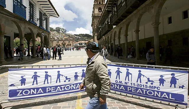 Peatonalización de Centro Histórico de Cusco recibe apoyo de varios sectores
