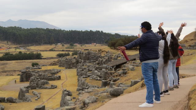 Sacsayhuaman fue visitada después de siete meses. Foto: La República