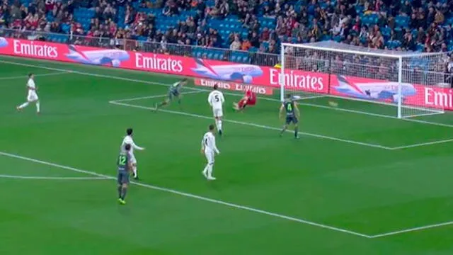 Real Madrid vs Real Sociedad: Rubén Pardo de cabeza aumenta la ventaja para la visita [VIDEO] 