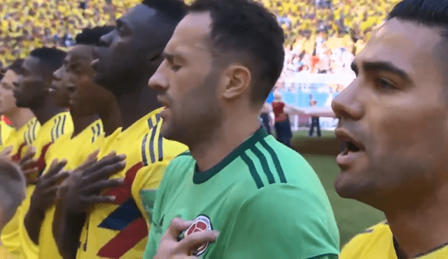 Colombia vs Japón: vibrante canto del  himno 'cafetero' en Rusia 2018 [VIDEO]