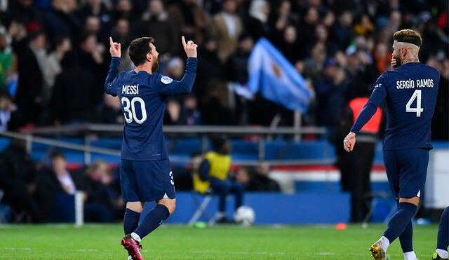 Lionel Messi anotó su primer gol con los parisinos en este 2023. Foto: PSG