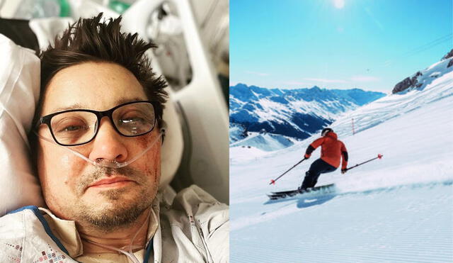 Son muchos los famosos que han sufrido trágicos accidentes en la nieve. Conoce aquí de quiénes se trata. Foto: Composición La República/Jeremy Renner/Snow Glow 101/Instagram