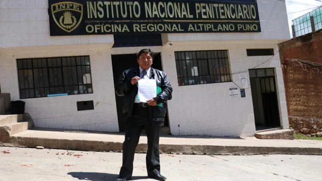 Abogado denuncia abuso de autoridad de parte de director de Inpe Puno