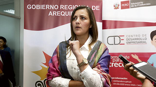 Gobernadora de Arequipa desconfía de comisión congresal que investigará Majes Siguas II
