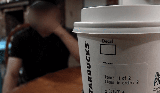 Facebook: inmigrante recibe café en Starbucks y descubre insulto racial [VIDEO]