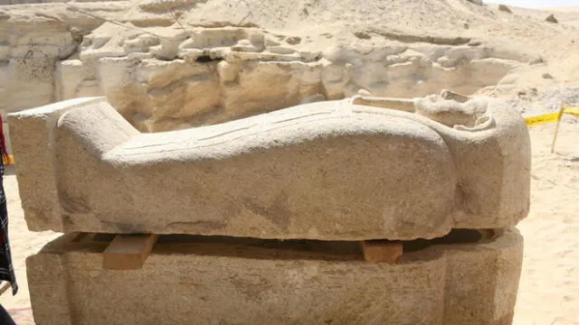Egipto: hallan necrópolis de 2500 años de antigüedad con 40 sarcófagos [FOTOS]