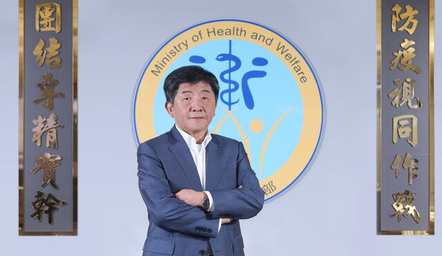 Chen Shih-chung, ministro de salud y bienestar de Taiwán