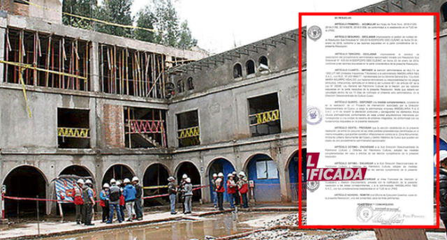 Multa de S/ 7 millones contra inmobiliaria que ejecutó hotel Sheraton en Cusco