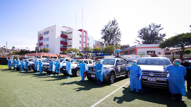 trabajadores de salud arequipa, coronavirus