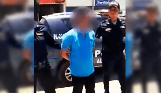 Abuso sexual. Sujeto permanece en la comisaría de Alto Trujillo.