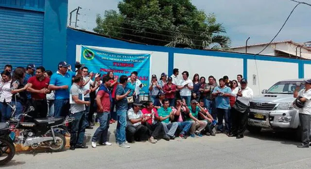 Trabajadores del Ministerio Público de Tumbes acatan huelga