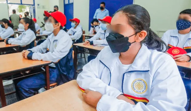 La matrícula se debe realizar antes de que inicie el año escolar, es decir, de diciembre del 2022 a febrero del 2023. Foto: Andina