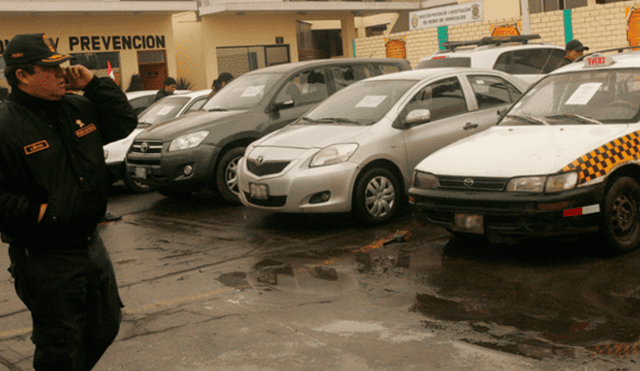Policía Nacional recuperó 27 vehículos robados en todo Lima