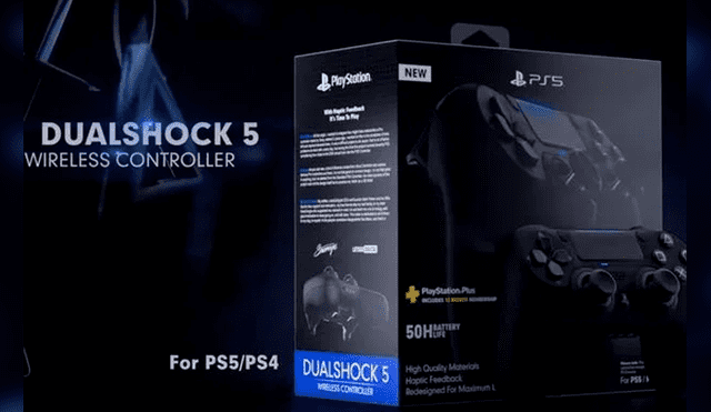 Mando DualShock 5 podría ser utilizado en PS5 y PS4. Foto: LetsGoDigital.