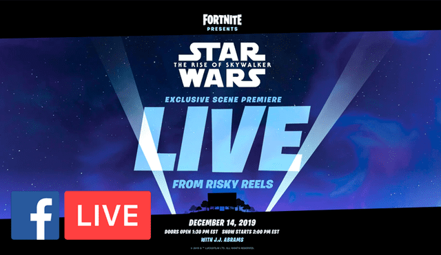Revisa a qué hora es el evento de Fortnite x Star Wars por la temporada 11.