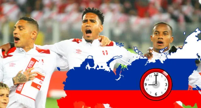 Rusia 2018: De ganar el repechaje Perú, estos serían los posibles horarios de sus partidos 