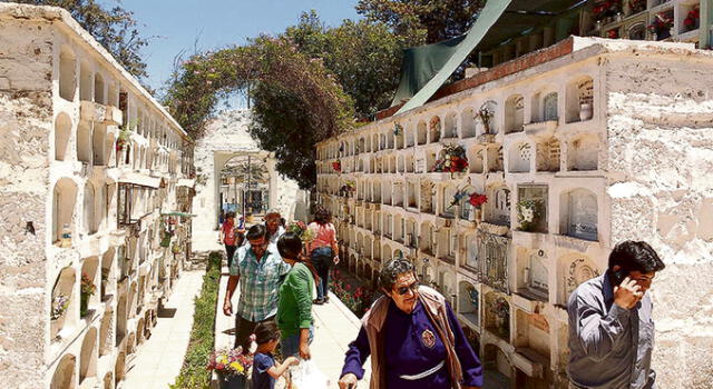 miles. Visitaron a difuntos en tres cementerios de Moquegua