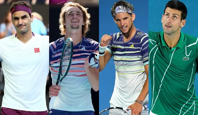 Australia Open: Federer vs Djokovic y Thiem vs Zverev semifinales de Grand Slam | Tenis