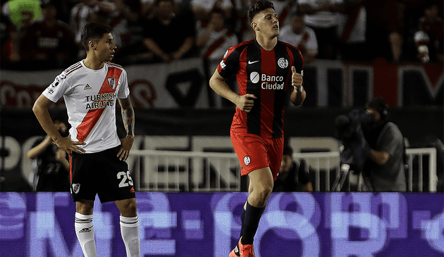 River Plate y San Lorenzo se enfrentan en el Monumental por la fecha 16 de la Superliga Argentina. | Foto: AFP