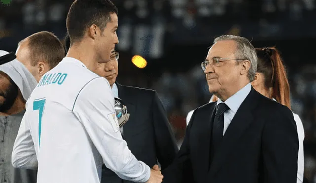 Cristiano Ronaldo realizó impactante confesión sobre su relación con Florentino Pérez