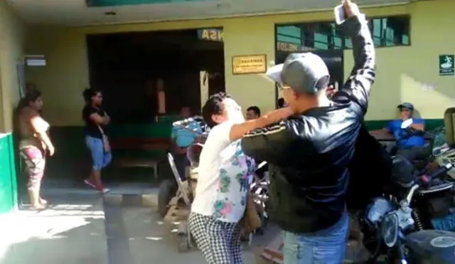 Chiclayo: Familiares de detenido atacan a periodista [VIDEO]