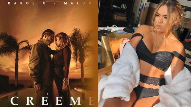 Karol G realiza sensual adelanto del tema 'Créeme' a dúo con Maluma [VIDEO]