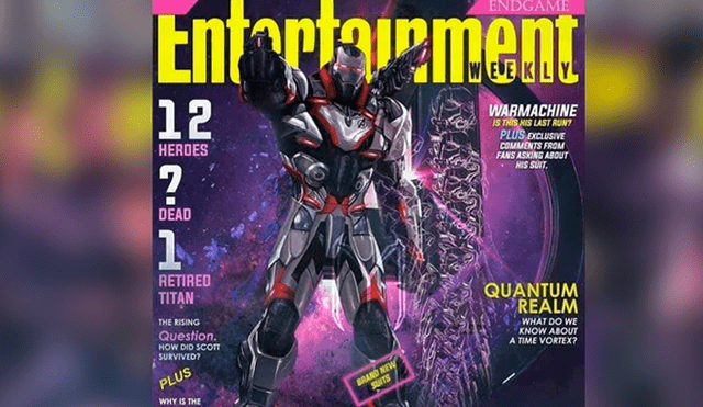 Avengers Endgame: ¿Revista habría revelado imágenes oficiales de los héroes?