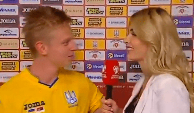 Jugador del Manchester City besa a reportera en el cuello tras entrevista [VIDEO]