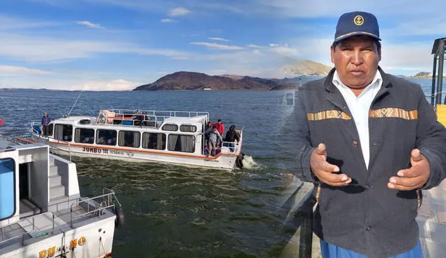 Puno. pobladores de las islas viven del turismo y ahora son afectados. Foto composición LR