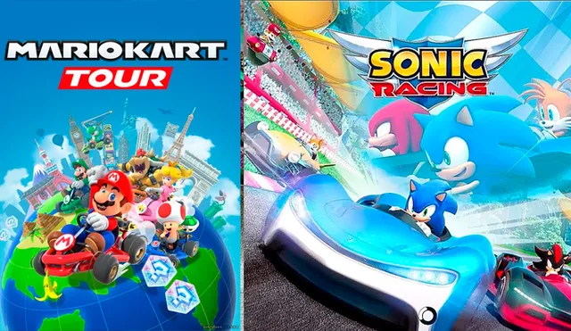 Mario Kart Tour vs Sonic Racing ¿Cuál es mejor?