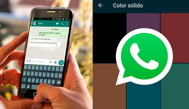 WhatsApp recibirá función que permite usar distintos fondos de pantalla en cada chat. Foto: composición La República.