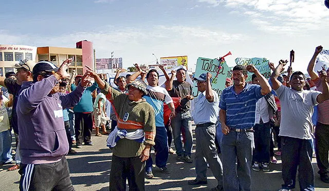 Talareños acatarán paro provincial para exigir obras de reconstrucción