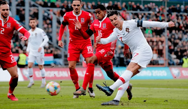 Portugal vs Luxemburgo: Gol de Cristiano Ronaldo en la Eurocopa 2020