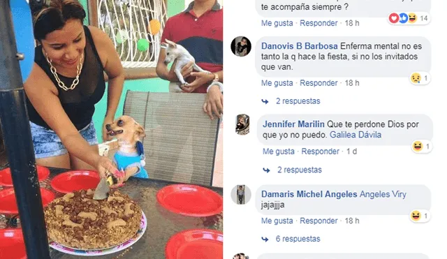 Facebook: esto le dijeron a mujer que organizó fiesta a su perro [FOTOS]