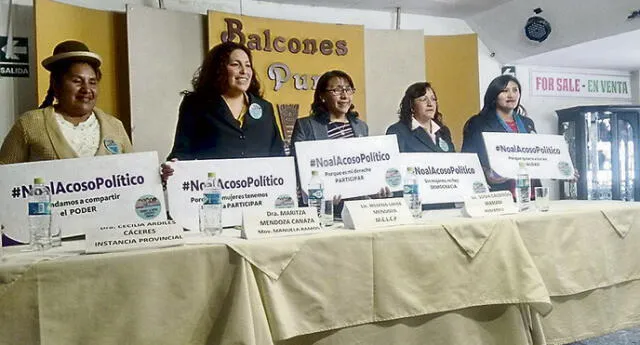 En Puno se registraron 50 casos de acoso político contra mujeres autoridades