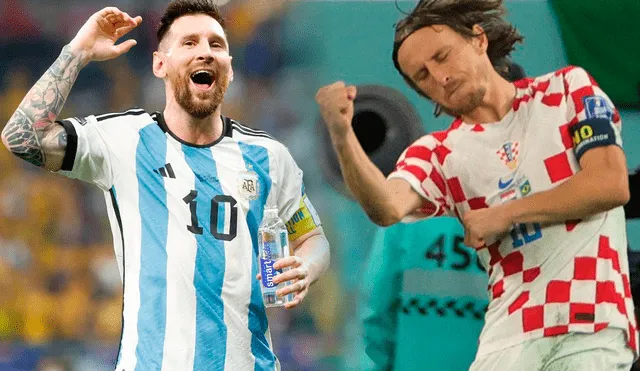 Argentina vs. Croacia se han enfrentado en 5 oportunidades, tanto en amistosos como mundiales. Foto: composición GLR/EFE