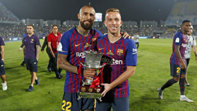 Vidal ha ganado una liga española como jugador azulgrana hasta el momento. Foto: FC Barcelona.