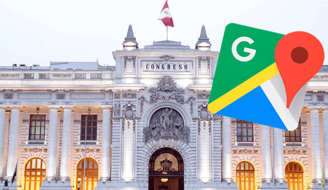 En Google Maps: Singular detalle captado en el Congreso del Perú se hace viral