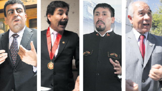 Los candidatos que se perfilan en Arequipa para las elecciones de 2018