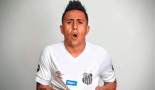 La dura noticia que recibió Christian Cueva tras fichar por el Santos FC