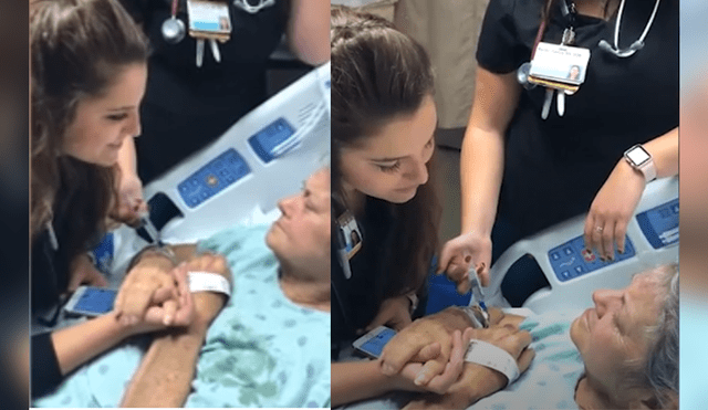 YouTube: doctora rompe en llanto al cantarle a su paciente desahuciada [VIDEO]