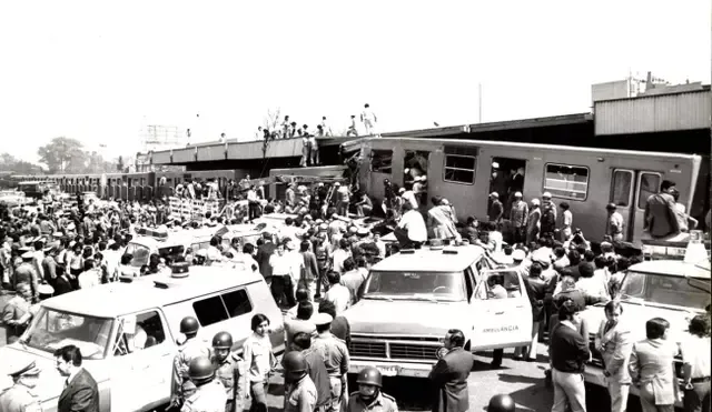 El primer accidente en el Metro CDMX ocurrió en el año 1975. (Foto: El Universal)
