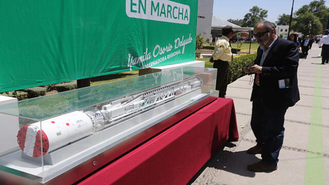 Arequipa: En Convención Minera presentan tuneladora para Majes Siguas II [VIDEO]
