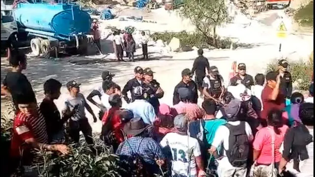 Pobladores de Yanac acatan huelga contra construcción de central hidroeléctrica