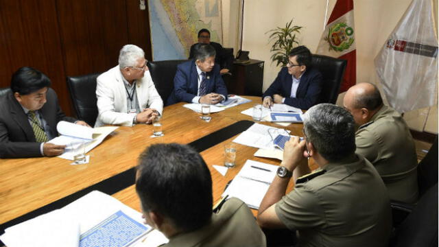 Ministro del Interior y autoridades de Lima acordaron acciones para frenar la inseguridad ciudadana