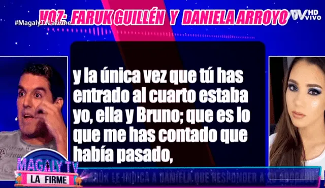 Nuevo audio de Nicola y Faruk amenazando a Daniela Arroyo [VIDEO]