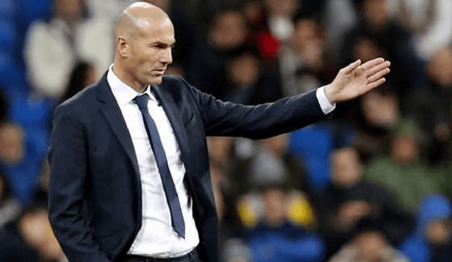 Zidane se refiere al propósito de Real Madrid. | Foto; EFE