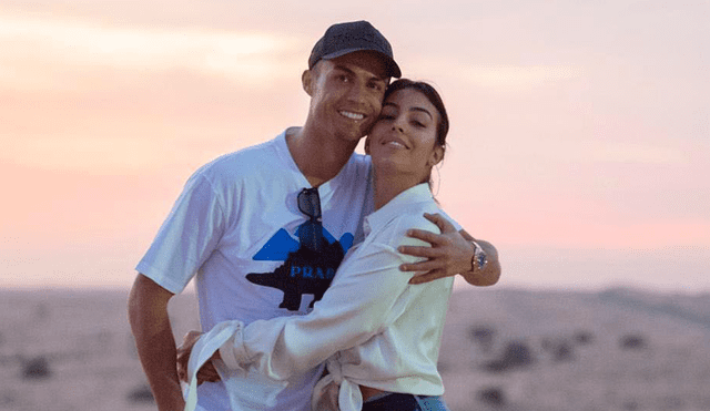 Novia de Cristiano Ronaldo muestra de más tras descuido con vestido [VIDEO]