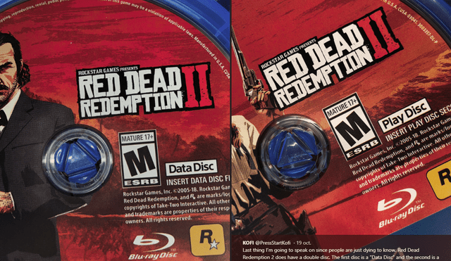 Red Dead Redemption 2 llegará en dos discos [FOTOS]