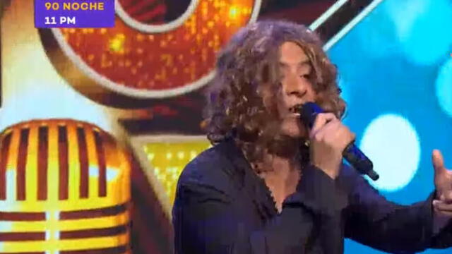 “Yo Soy”: imitador de David Bisbal causa furor al lanzar un zapato a Ricardo Morán 